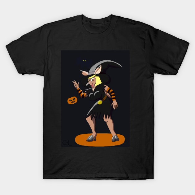Witchy Doe T-Shirt by Cyborg-Lucario